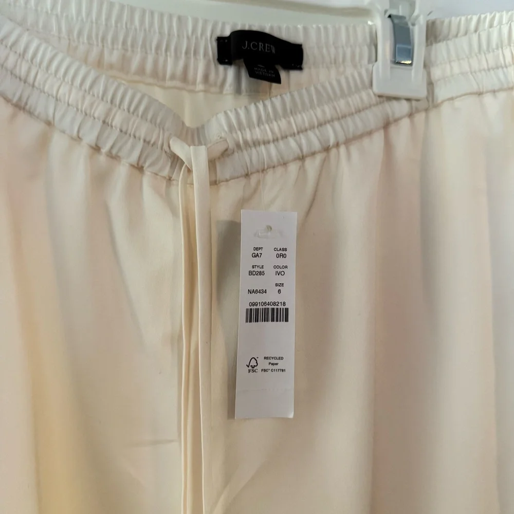 Cream Wide-Leg Pants - Picture 5 of 5
